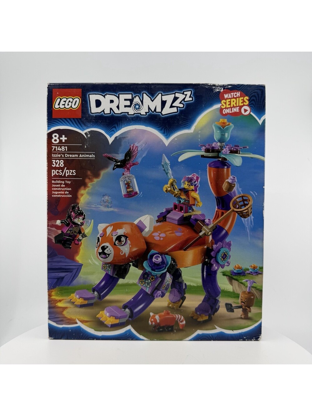 LEGO Dreamzzz: Izzie's Dream Animals (71481) 328 Pieces - Bottom Layer Tear